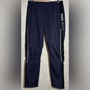 Baleaf Men's Dark Blue Joggers with Black Accents
